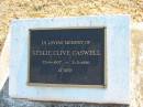 
Leslie Clive CASWELL
b: 23 Jun 1907, d: 3 May 1996
Wonglepong cemetery, Beaudesert

