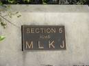 
Section 5 Rows M L K J;
Woodford Cemetery, Caboolture

