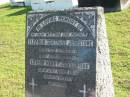 
Eleanor Gertrude JOHNSTONE, wife mother,
died 17 April 1957;
Ernest Henry JOHNSTONE, father,
died 27 April 1964;
Woodford Cemetery, Caboolture
