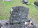 
Zella RANKIN, wife of Robert,
died 16 July 1962;
Woodford Cemetery, Caboolture
