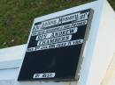 
Roy Andrew CHAMBERS,
husband father,
died 3 Jan 1981 aged 71 years;
Woodford Cemetery, Caboolture
