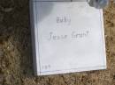 
Baby Jesse Grant
Woodhill cemetery (Veresdale), Beaudesert shire

