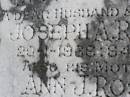 
Joseph A ROSE
20 Jan 1966, aged 64
(mother) Ann J ROSE
9 Dec 1955, aged 86
Woodhill cemetery (Veresdale), Beaudesert shire

