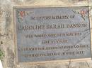
Caroline Sarah Dawson
24 May 1993, aged 37
Woodhill cemetery (Veresdale), Beaudesert shire

