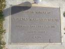 
Florence Margaret Struss
b: 14 Nov 1893, d: 27 Mar 1987, aged 93
Woodhill cemetery (Veresdale), Beaudesert shire

