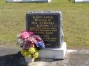 
Roy Percival Gittins
b: 29 Aug 1902, d: 29 Dec 1987
Sylvia Rose Gittins
B: 29 Jan 1909, D: 18 Aug 1993
Woodhill cemetery (Veresdale), Beaudesert shire

