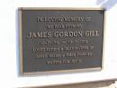 
James Gordon Gill
12 Jul 1911, d: 19 Mar 2001
(father and grandfather of Janet, Delma, and families)
Woodhill cemetery (Veresdale), Beaudesert shire

