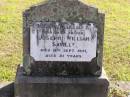 
Joseph William Saville
11 Sep 1951, aged 81
Woodhill cemetery (Veresdale), Beaudesert shire

