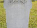 
Samuel Manning (senior)
d: 11 Feb 1918, aged 88 yrs & 6 months
Hannah Manning
d: 23 Jun 1923, aged 95
Woodhill cemetery (Veresdale), Beaudesert shire

