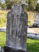 
Andrew Auld
(son of Archibald and Catherine Auld)
b: 25 Feb 1870, d: 24 Sep 1894
(twin brother) Robert Auld
d: 12 Mar 1952, aged 82
Woodhill cemetery (Veresdale), Beaudesert shire

