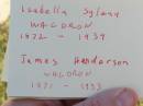 
Isabella Sylena Waldron
b: 1872, d: 1939
James Henderson Waldron
b: 1871, d: 1953
Woodhill cemetery (Veresdale), Beaudesert shire

