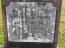 
William Collis Day
9 Sep 1912, aged 26
Woodhill cemetery (Veresdale), Beaudesert shire

