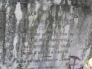 
James Alfred (Markwell)
son of E C and M I Markwekk
11 Aug 1926, aged 6 weeks, 3 days
Woodhill cemetery (Veresdale), Beaudesert shire

