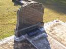 
James Lucas
2 Oct 1942, aged 73
Louisa Ann Lucas
12 Feb 1954, aged 82
Woodhill cemetery (Veresdale), Beaudesert shire


