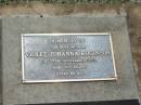 
Violet Johanna ROGINSON,
mother,
died 7 Sept 2001 aged 100 years;
Yarraman cemetery, Toowoomba Regional Council
