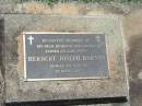 
Herbert Joseph BARNES,
husband father father-in-law poppy,
21-9-12 - 9-8-92;
Yarraman cemetery, Toowoomba Regional Council

