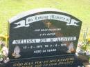 
Melissa Joy (Min) MCALISTER,
daughter sister,
13-2-1973 - 3-8-1896 aged 23 years;
Yarraman cemetery, Toowoomba Regional Council
