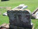 
William George EMMERT,
husband father,
died 5 Aug 1967 aged 59 years;
Mary Rececca EMMERT,
mother,
died 30 Oct 1993 aged 82 years;
Yarraman cemetery, Toowoomba Regional Council
